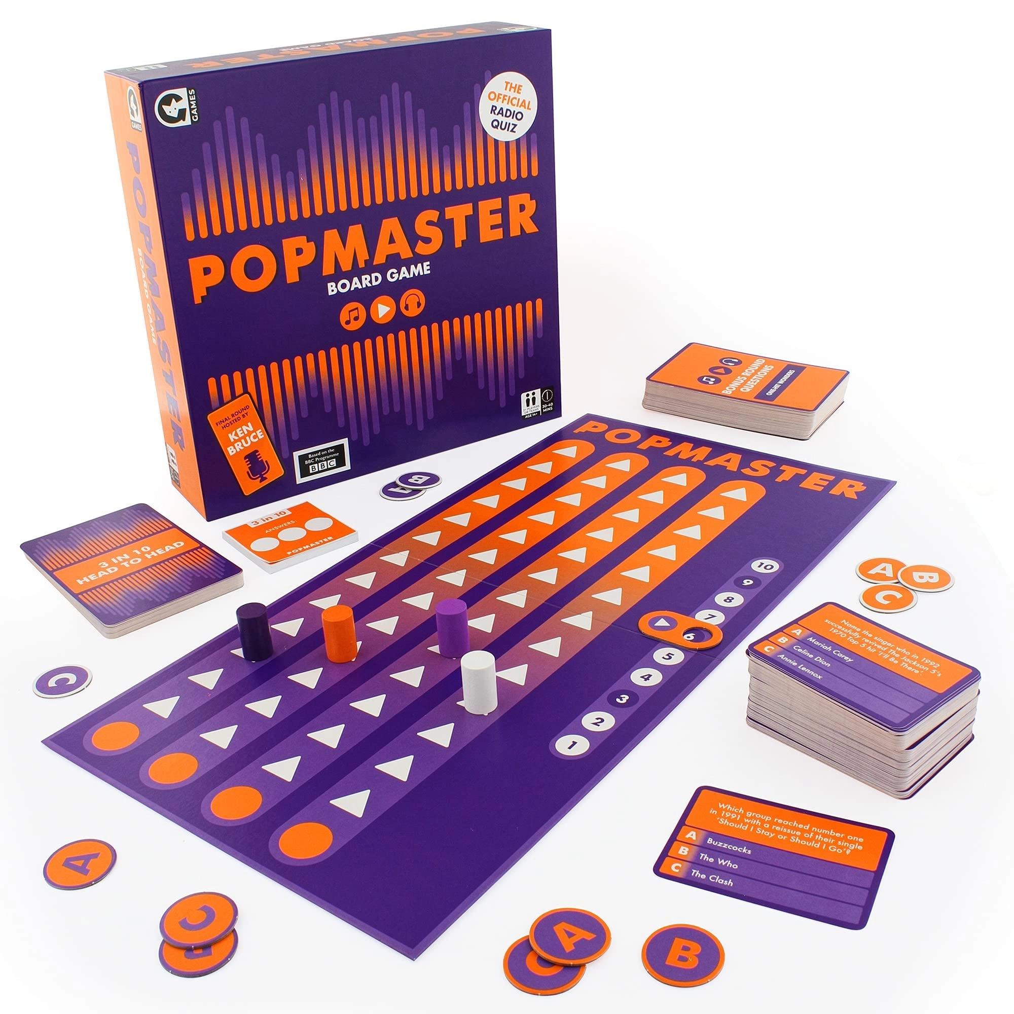Ginger Fox PopMaster: Based On The Weekday BBC Radio 2 Quiz