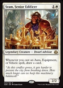 Wizards of the Coast Sram, Senior Edificer 023/184