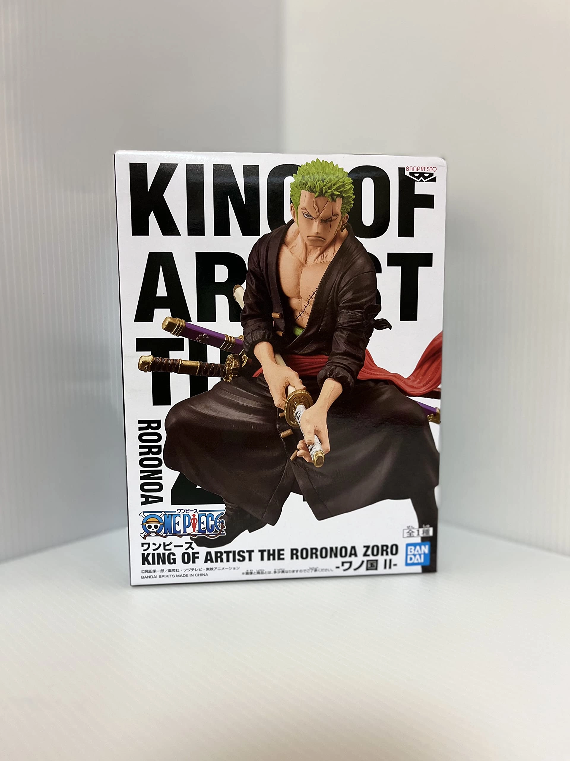 Banpresto RORONOA ZORO - One Piece KING OF ARTIST (18 cm) (20220226)