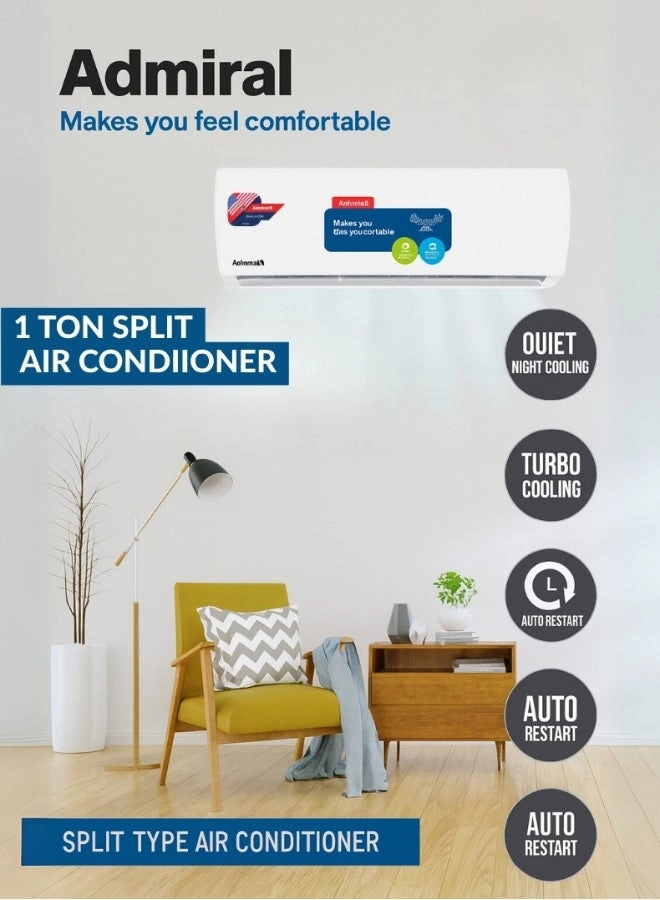 AD12KT1HC - 1 Ton 12,000 BTU Heat & Cool