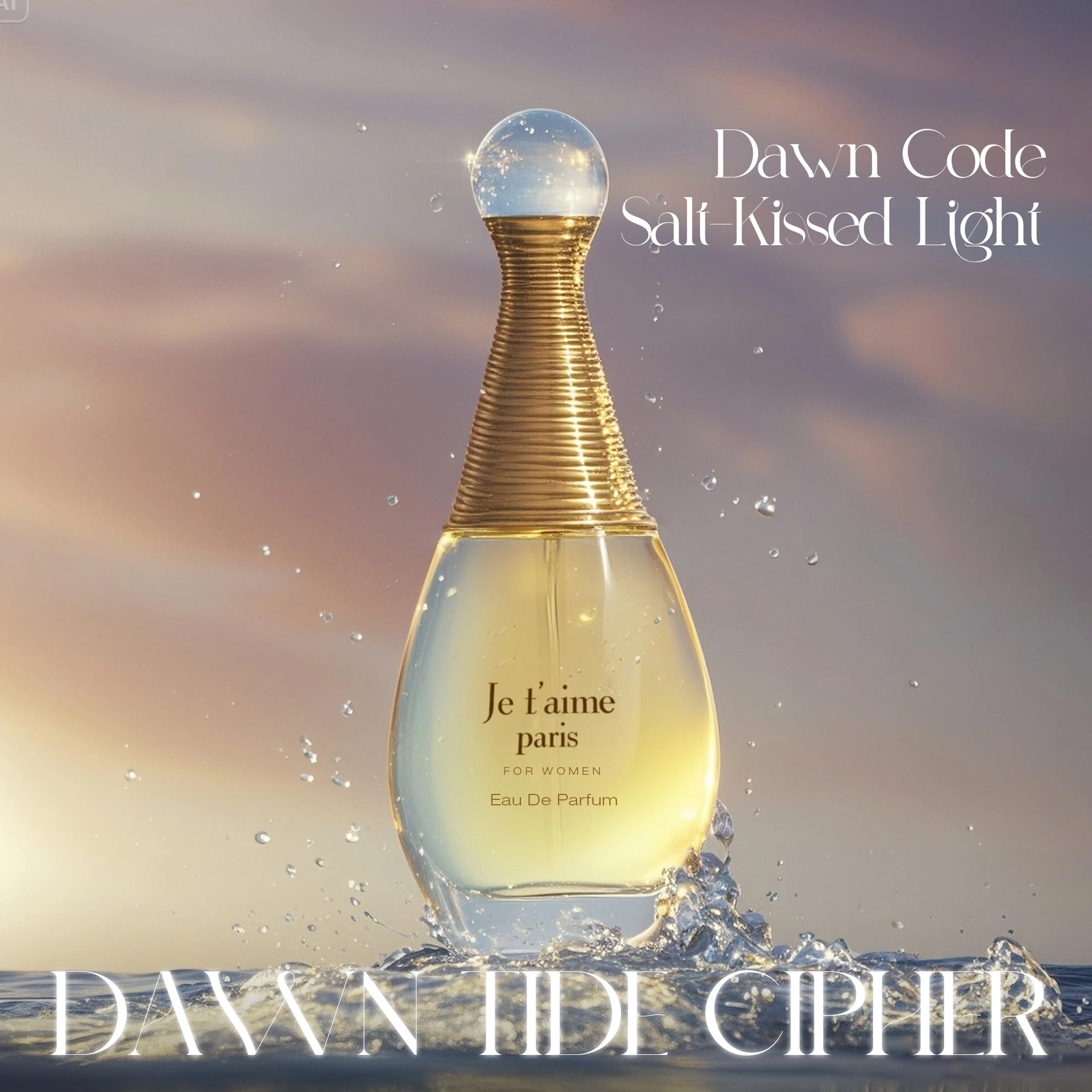 Je t'aime Paris + Juliet + J'ovial - Eau de Parfum 10.2 Fluid Ounces