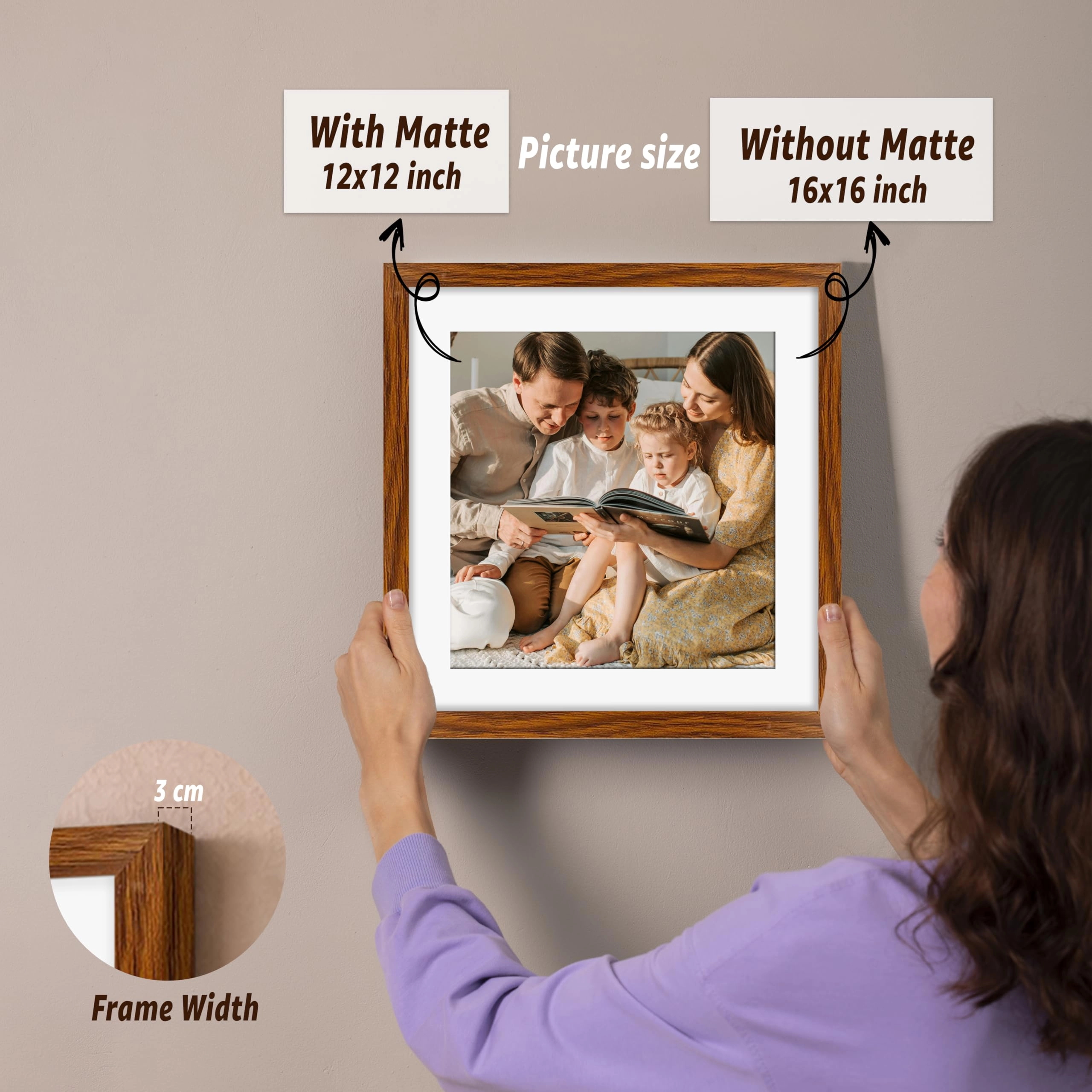 Document Frame - 16x16 Inch 1