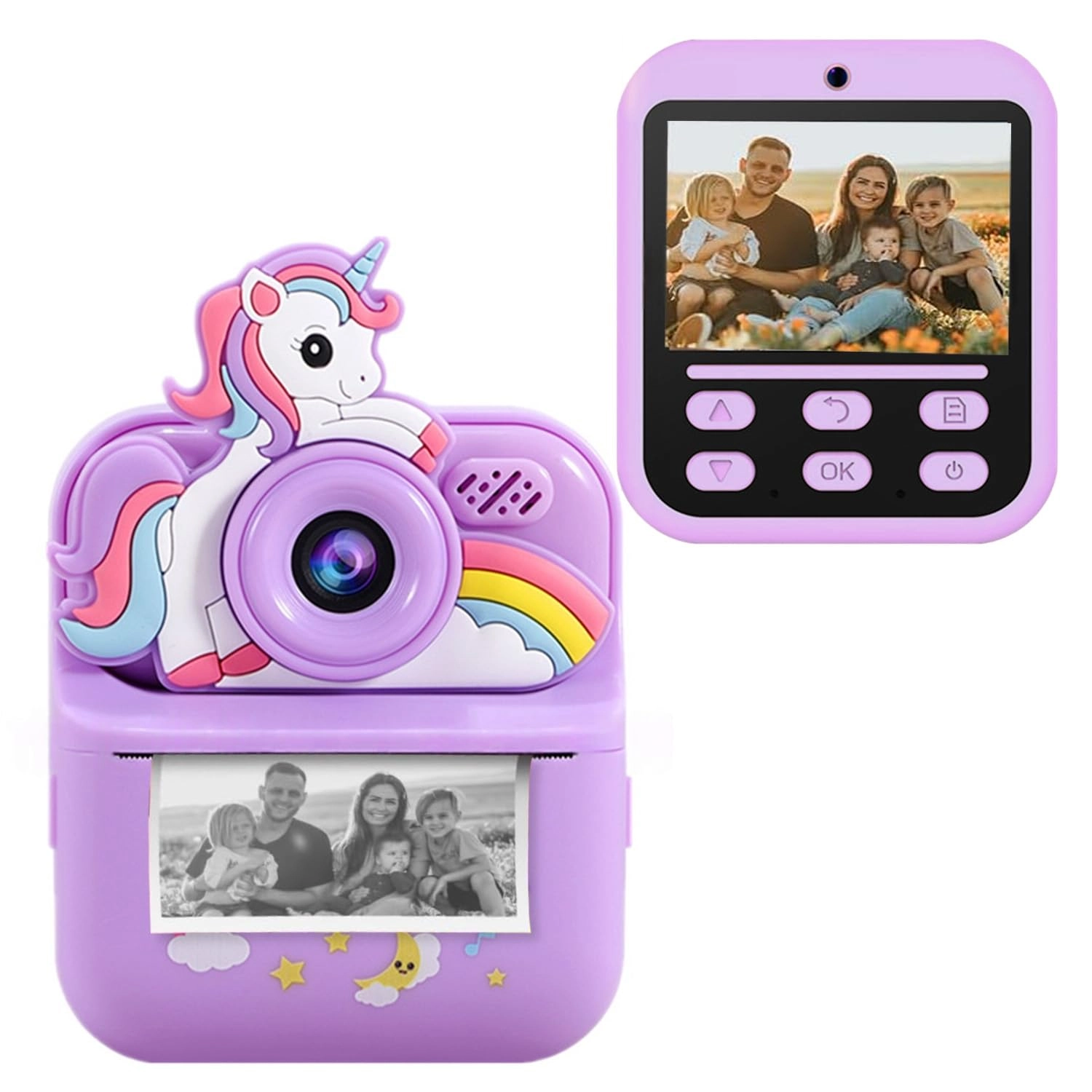 Masroo Instant Print Camera - 64G 48MP 1080P