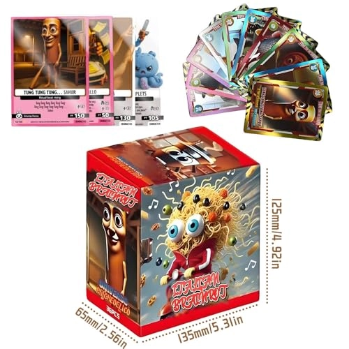 Italian Brain Red Trading Card Set - 6 months - 2 years 180 pieces