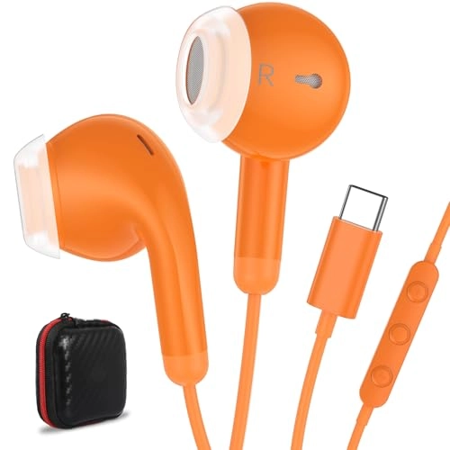 USB C Headphones - Wired Earbud