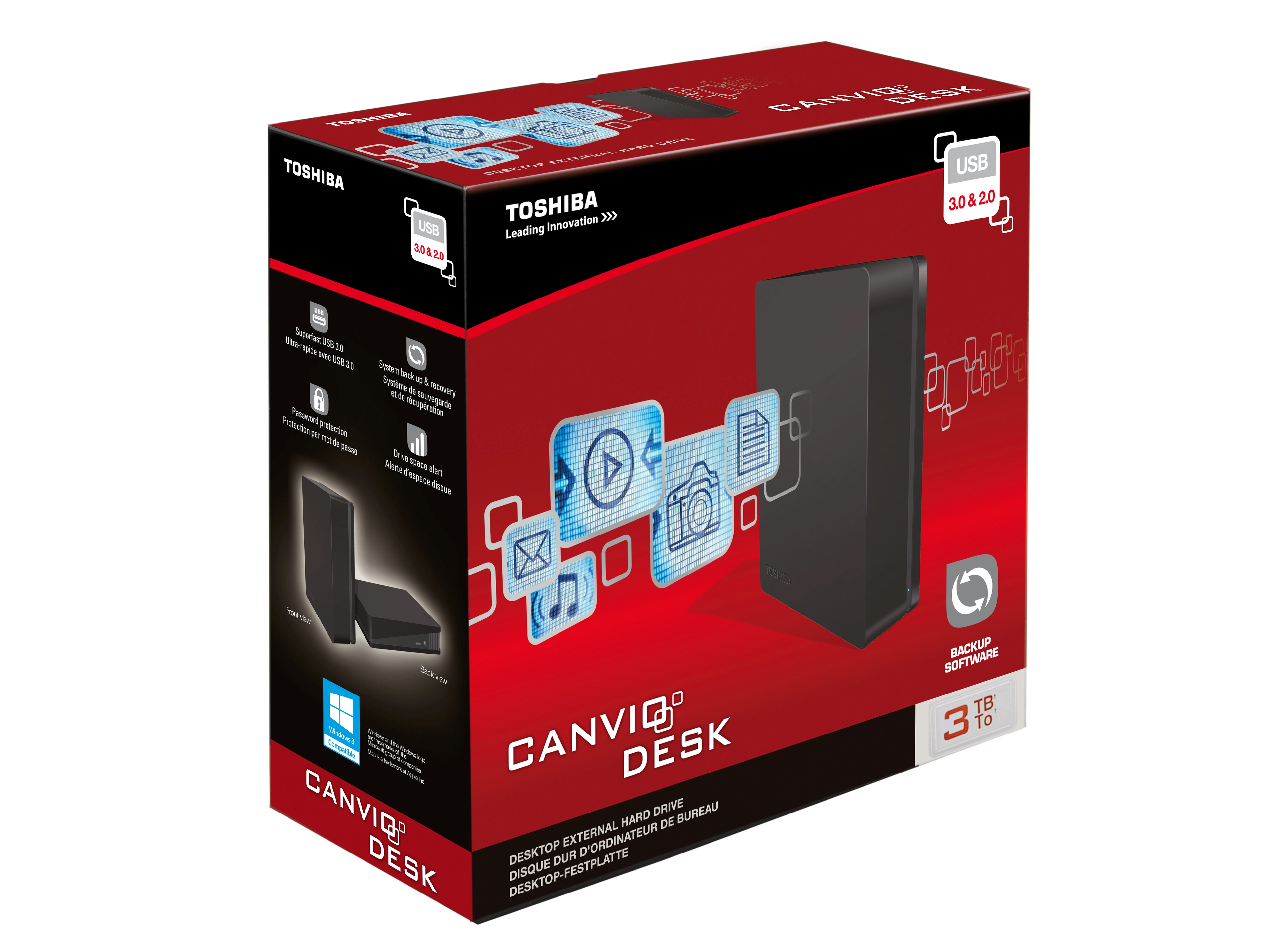 Canvio Desk - 3TB HDD