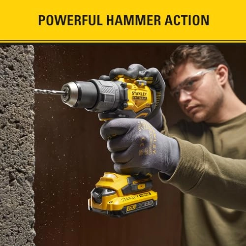 FATMAX 18V V20 Premium Brushless Hammer Drill Driver - 80Nm 2000 RPM
