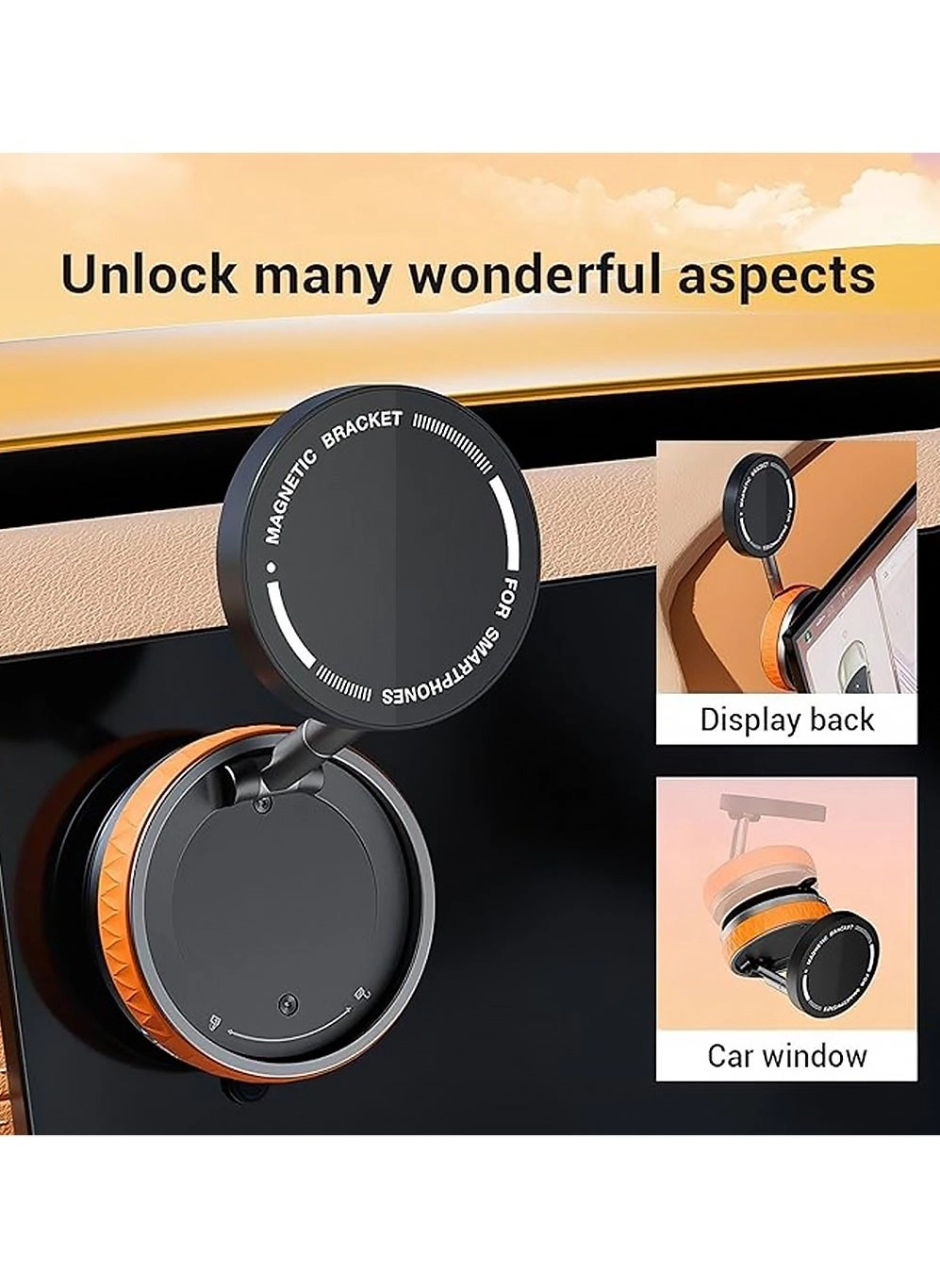 Rotatable Car Suction Phone Mount