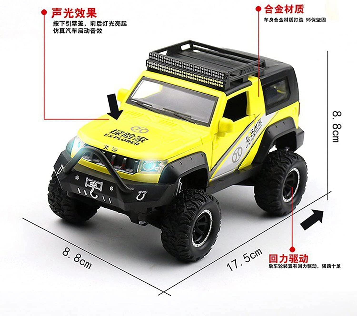 FORD RAPTOR - 1:32 1pcs
