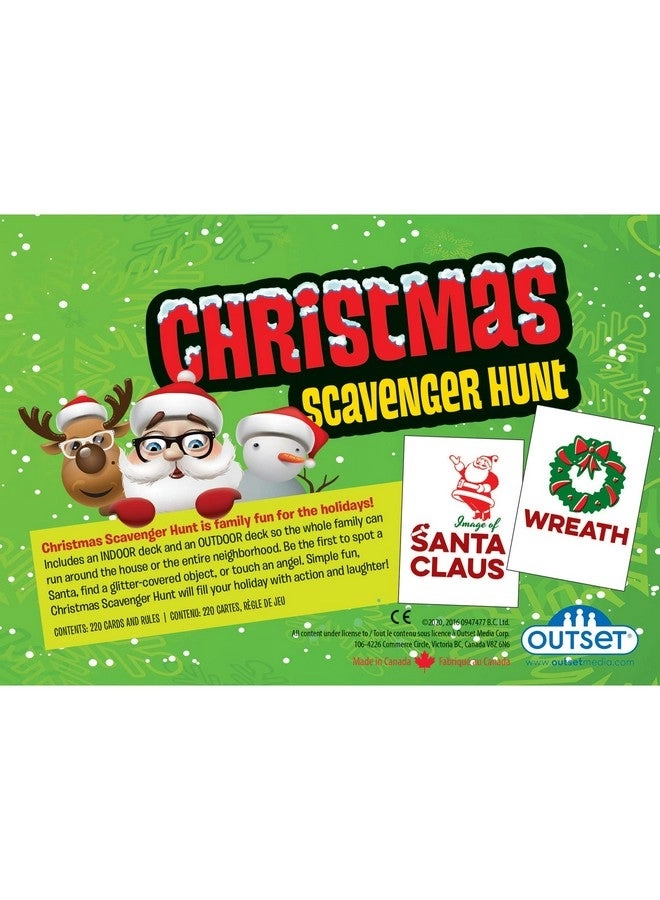 Family Scavenger Hunt Card Game - Ages 6+