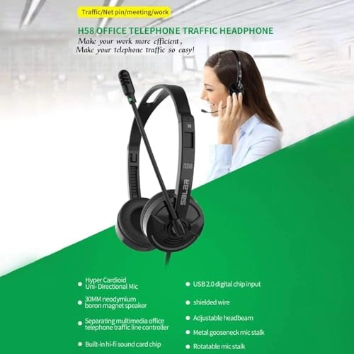 USB Headset Wired Headset