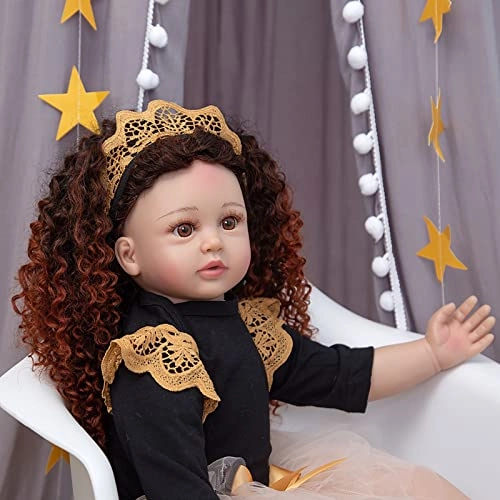 Rebirth Baby Doll - 48cm/58cm Silicone Limbs Cloth Body Panda Clothes Gift Set