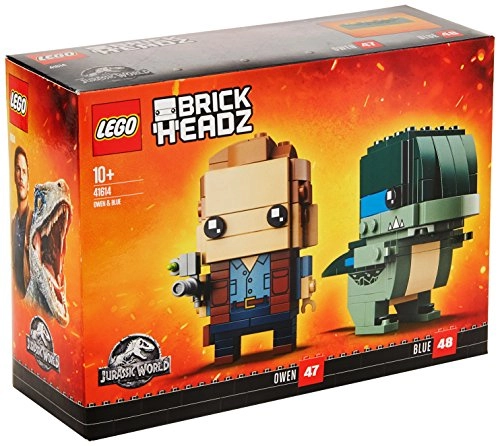 Jurassic World Owen & Blue Park (41614) - Brickheadz