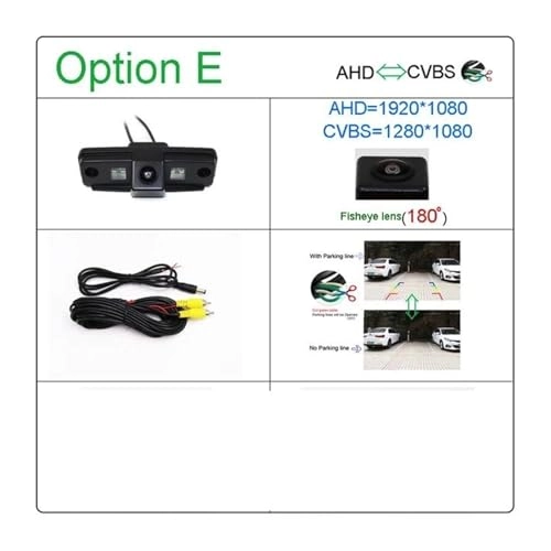 Reverse Rear View Camera - Night Vision 1080P*720P