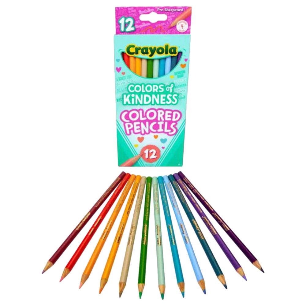 Crayola Colors of Kindness Colored Pencils - 12