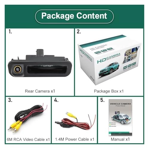 Car Reversing Camera - Night Vision AHD1080P