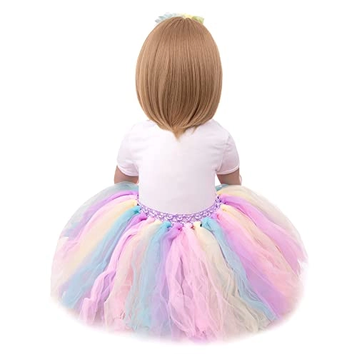 Rebirth Baby Doll - 48cm/58cm Silicone Limbs Cloth Body Panda Clothes Gift Set