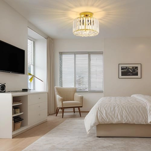 Crystal Ceiling Light