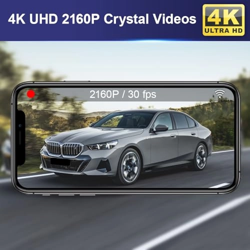 4K Front Only 2160P for BMW 5 2024