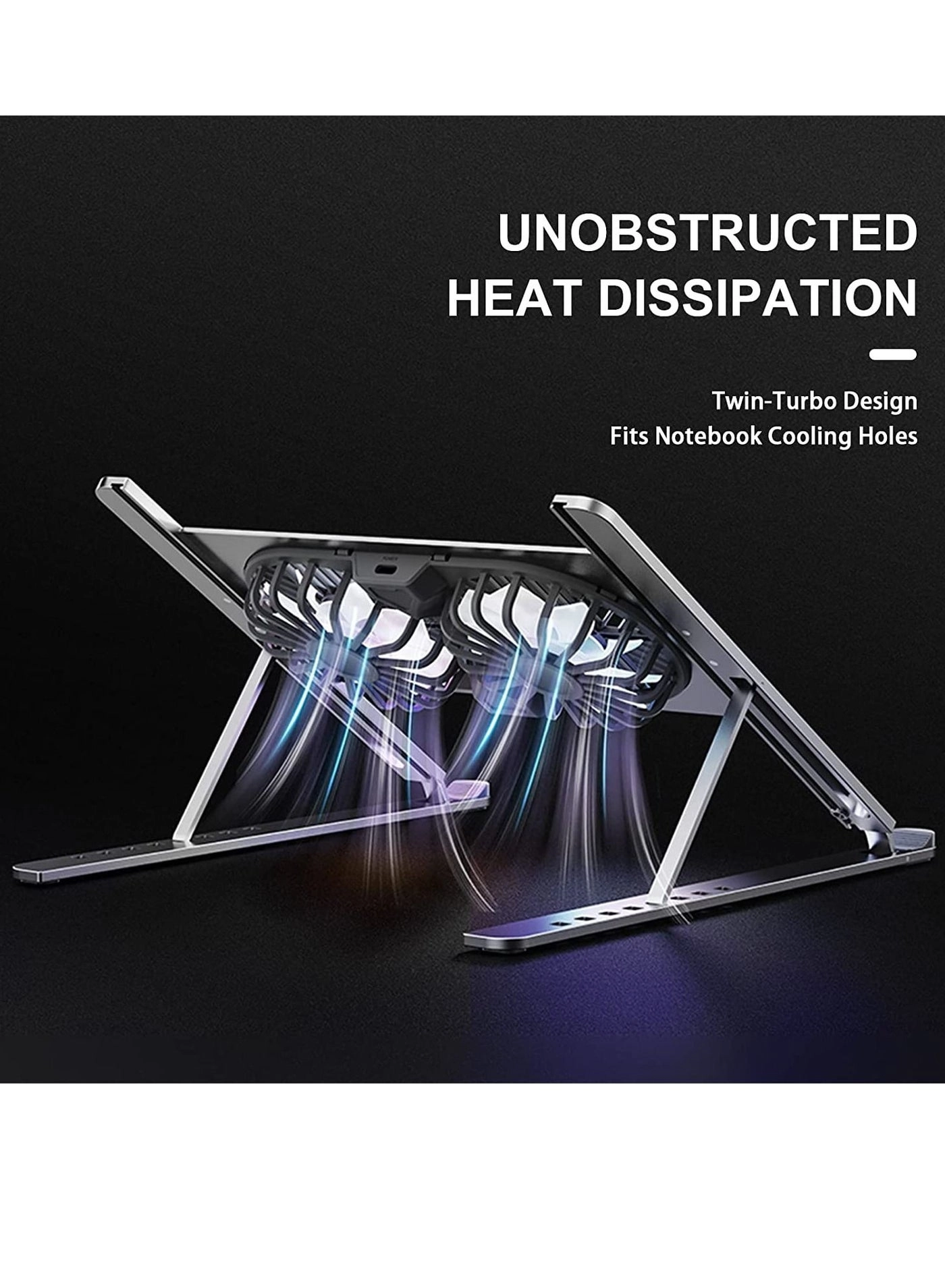 Gaming Laptop Cooling Pad - 8 Fans 15-17.3 Inch