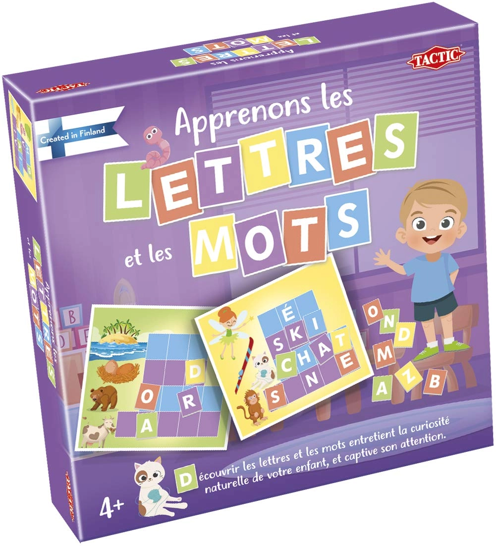 Tactic Learning Letters & Words - 4 years and up