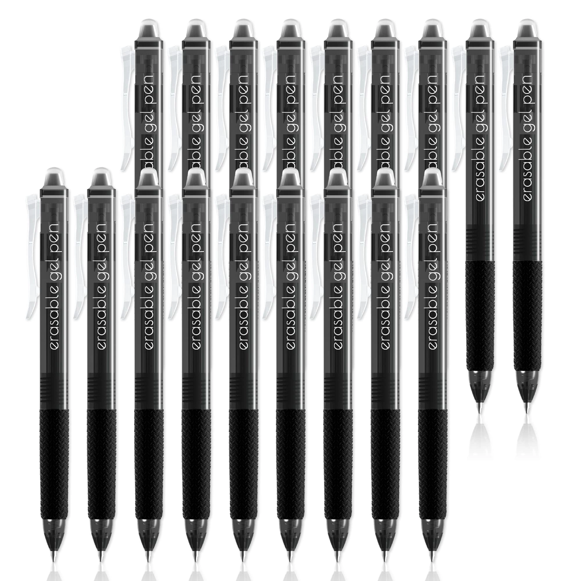 Retractable Erasable Gel Pens - 18 0.7mm
