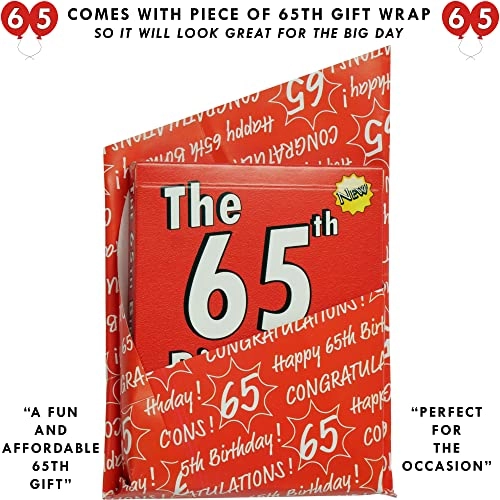 65th Birthday Game - English Adult