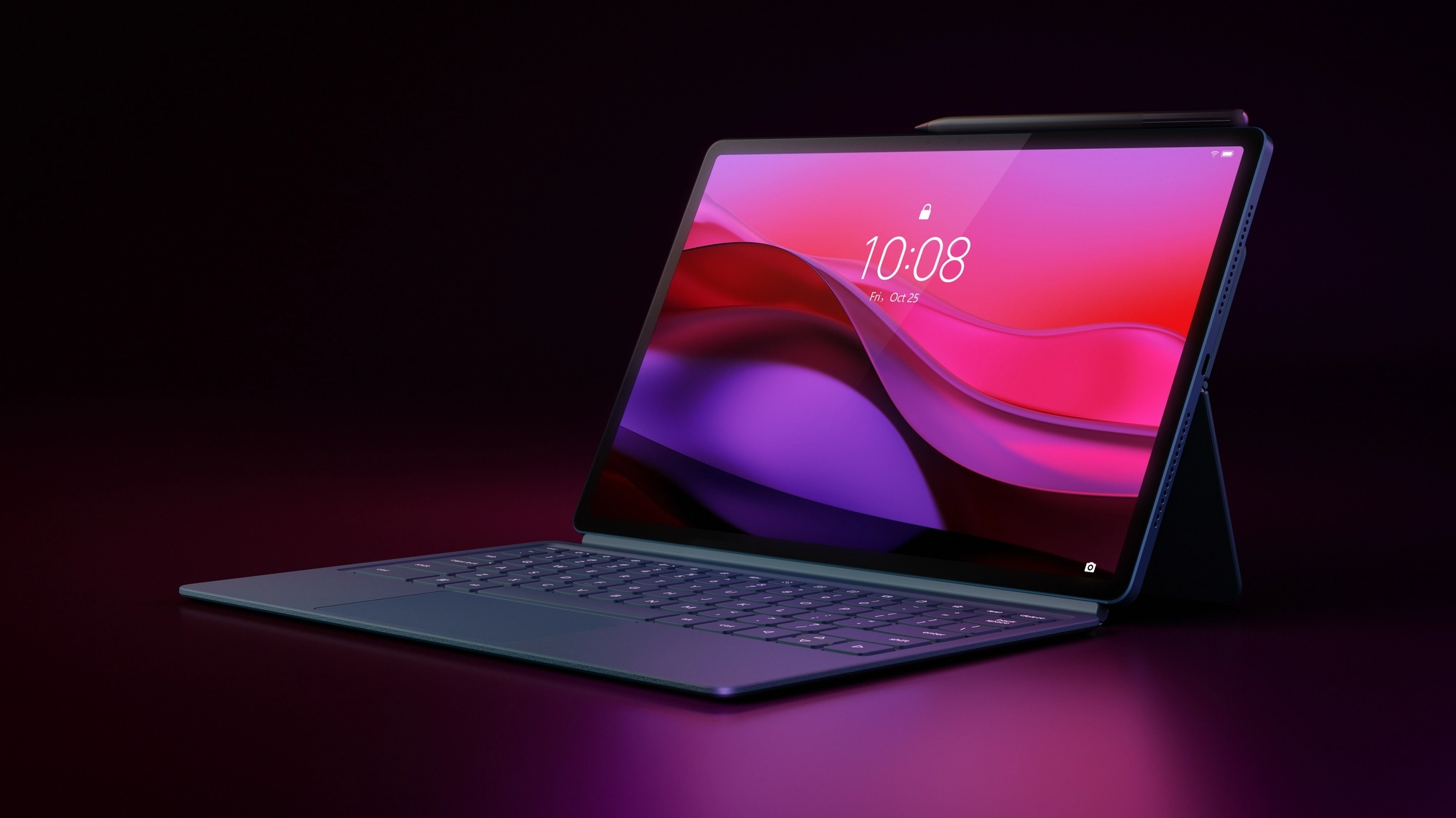 Yoga Tab Plus - 256GB 12.7" + 2-in-1 Keyboard Pack + Tab Pen Pro + LT310 Yoga True Wireless Earbuds