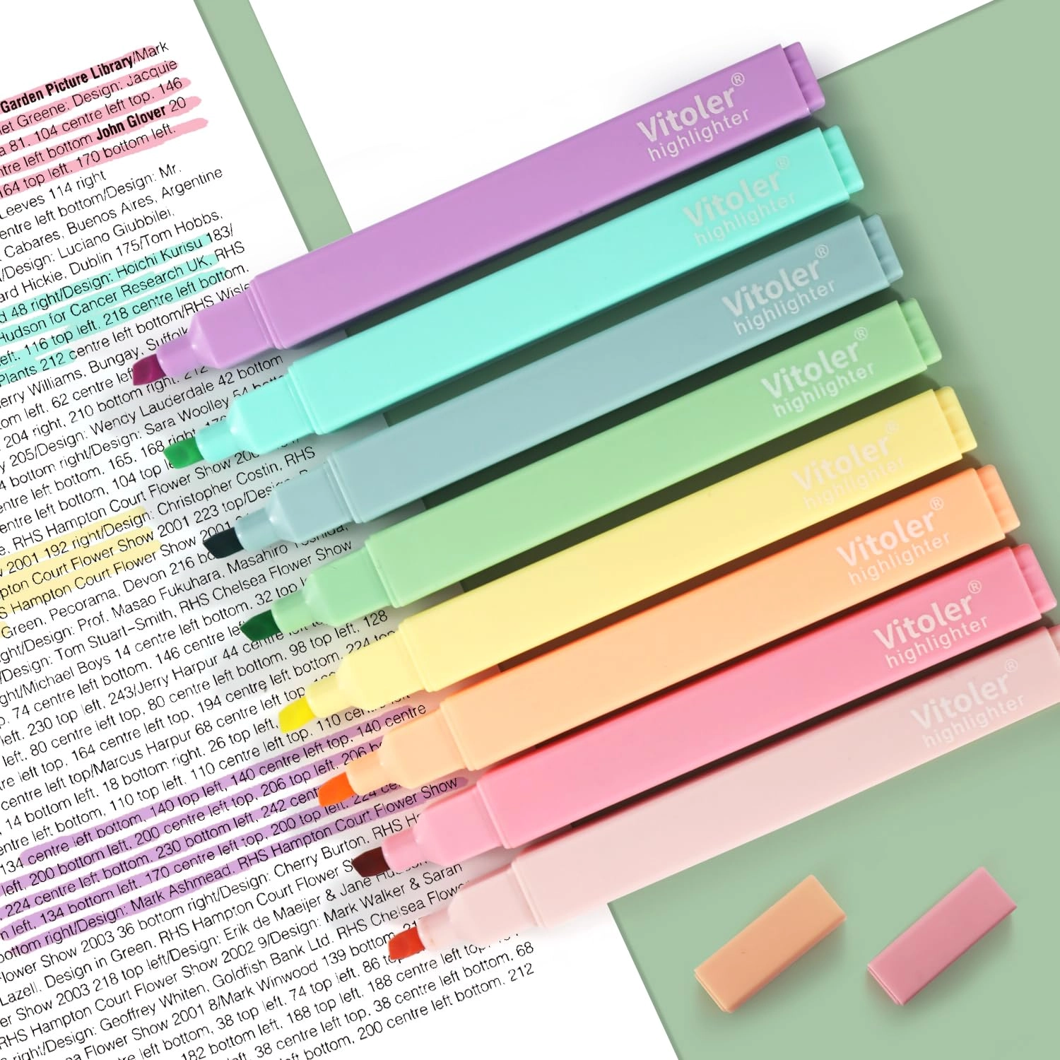 Bible Highlighters - Pastel Chisel