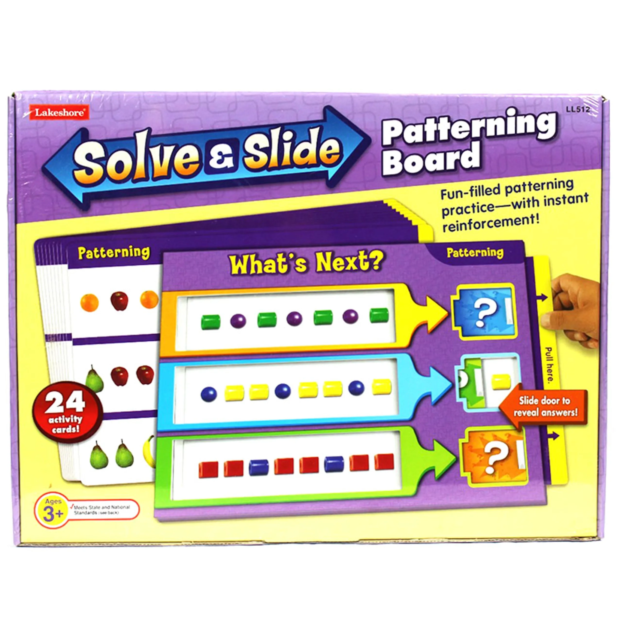 Lakeshore Solve-Slide Patterning Board - Suitable for 3 years & above