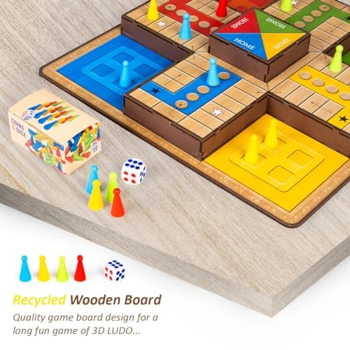 Ludo + Snakes & Ladders