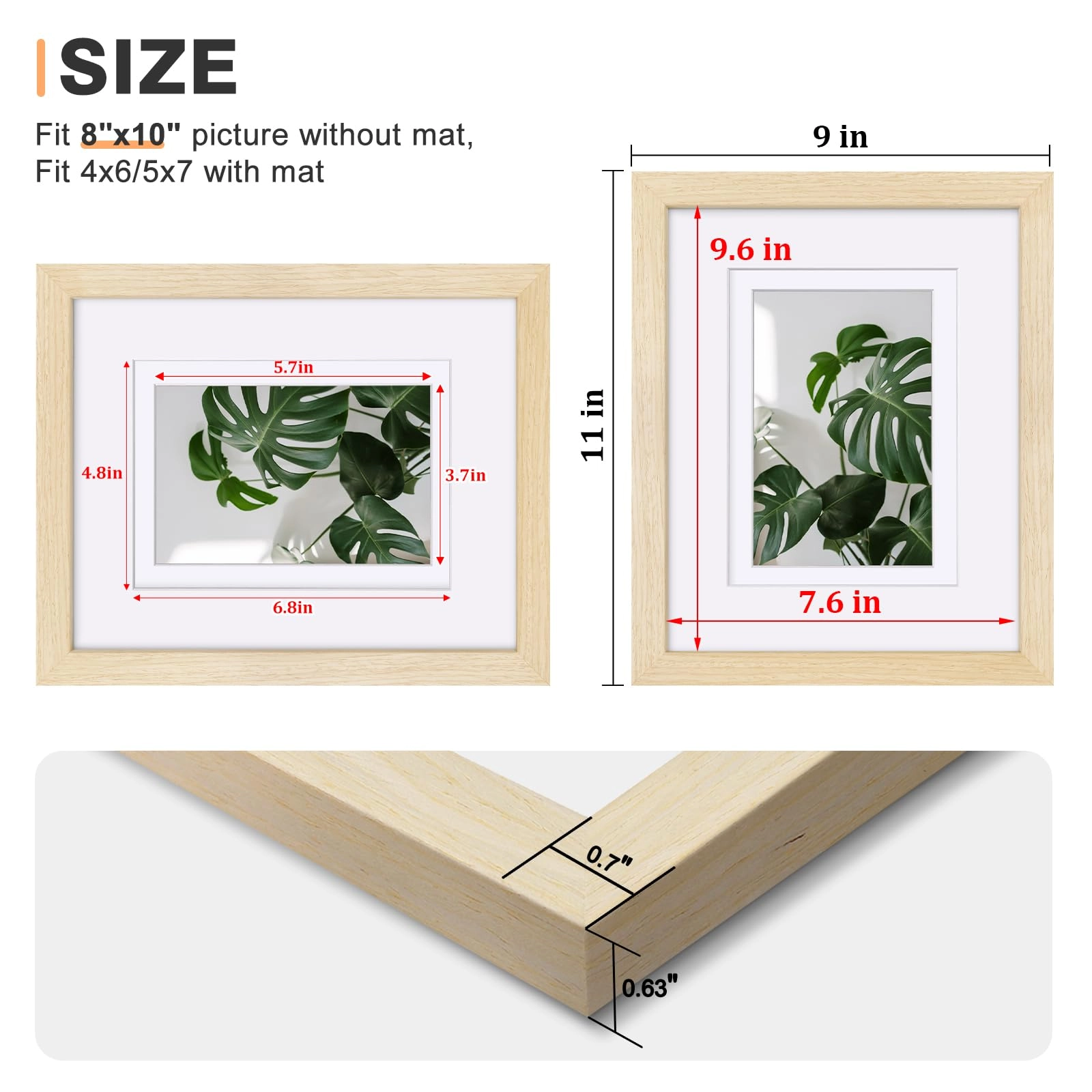 8x10 Picture Frames - 8x10 4