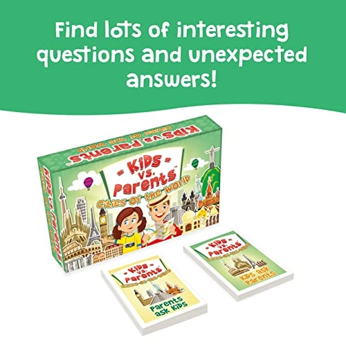 Children vs. Parents: Cities of the World - Card Game
