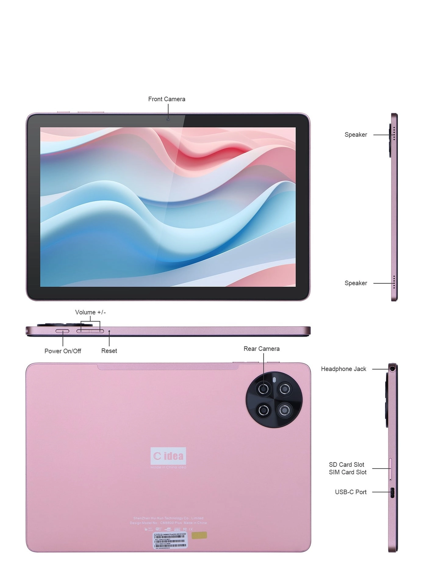 CM8800Plus - 1000GB 10.1"