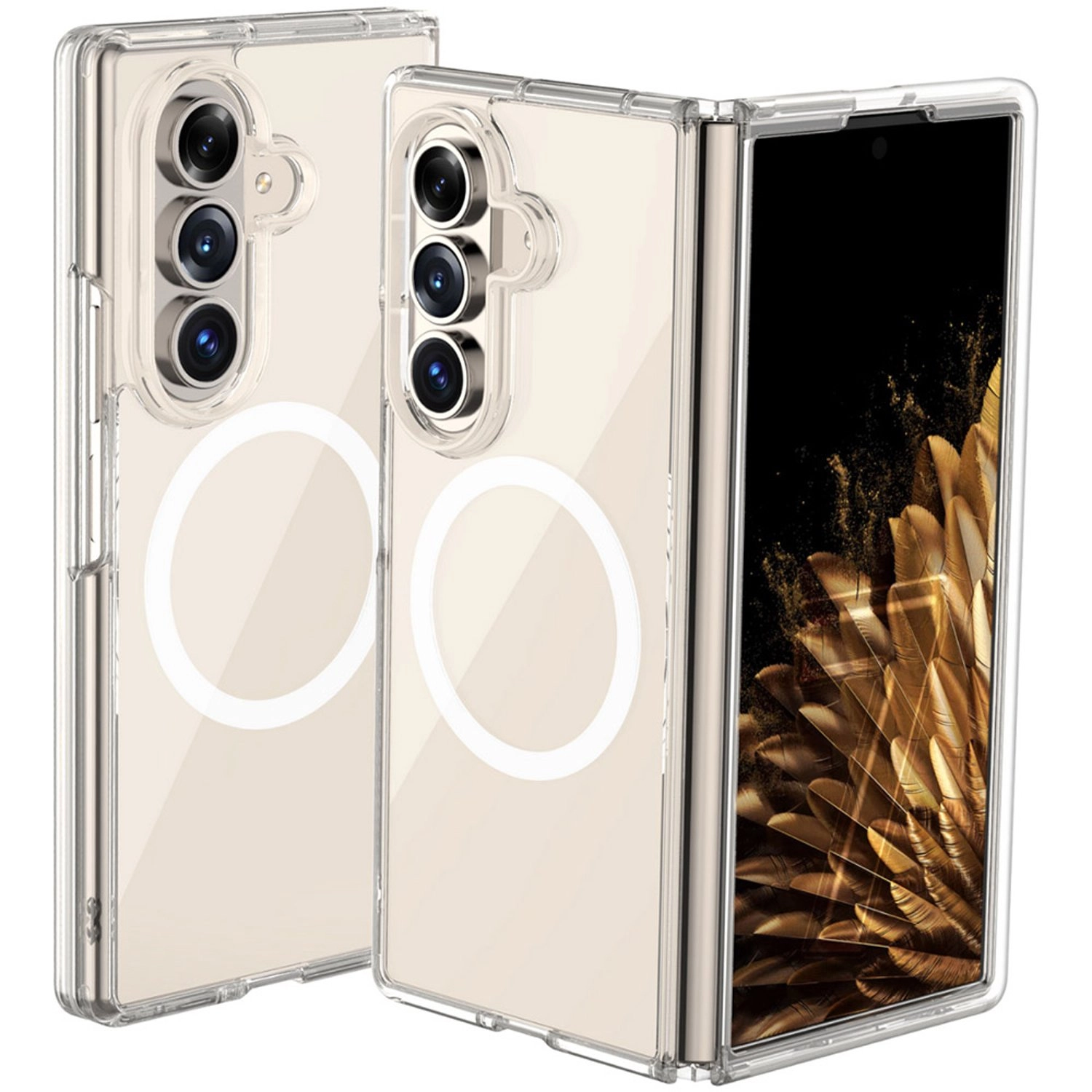 INFINYTY Zepho Ultra Clear Case with MagSafe for Samsung Galaxy Z Fold7