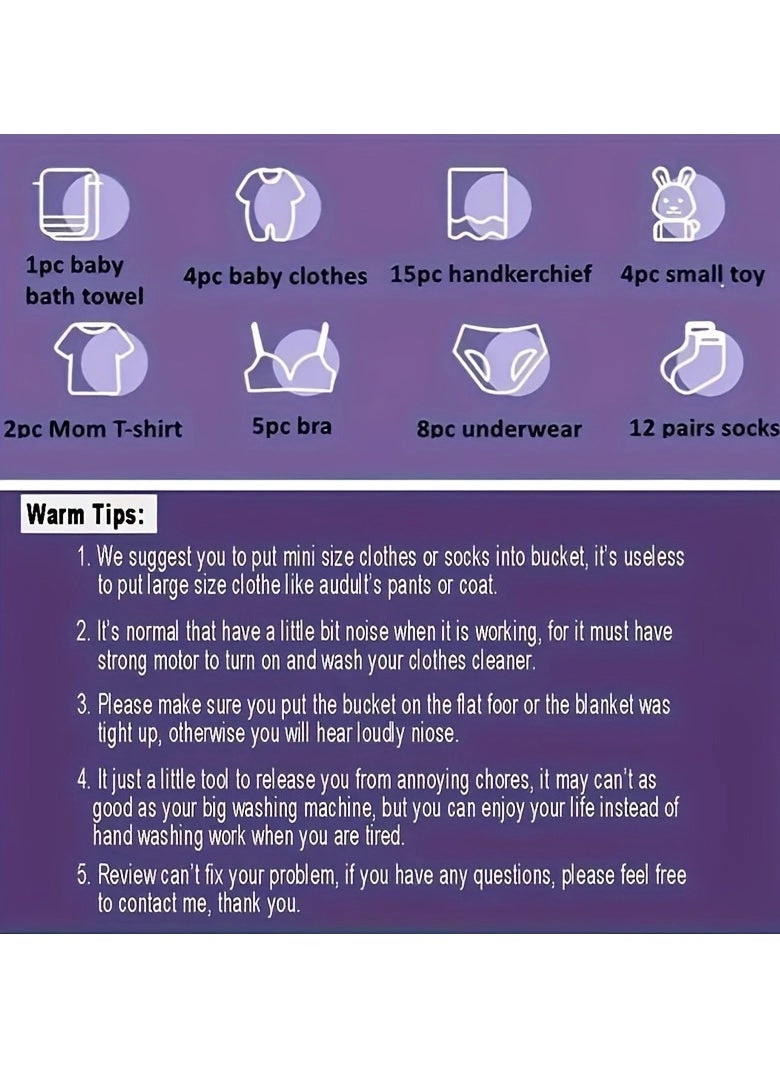 Compact Portable Washer