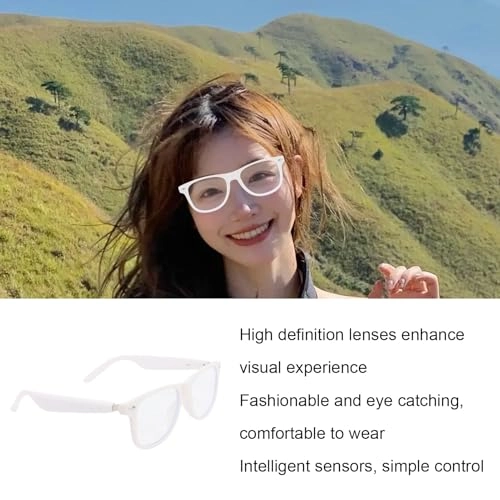 AI Translation Glasses - Wireless Music High Definition Lens