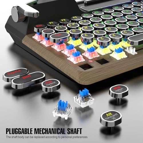 Typewriter Keyboard - Wired/Wireless