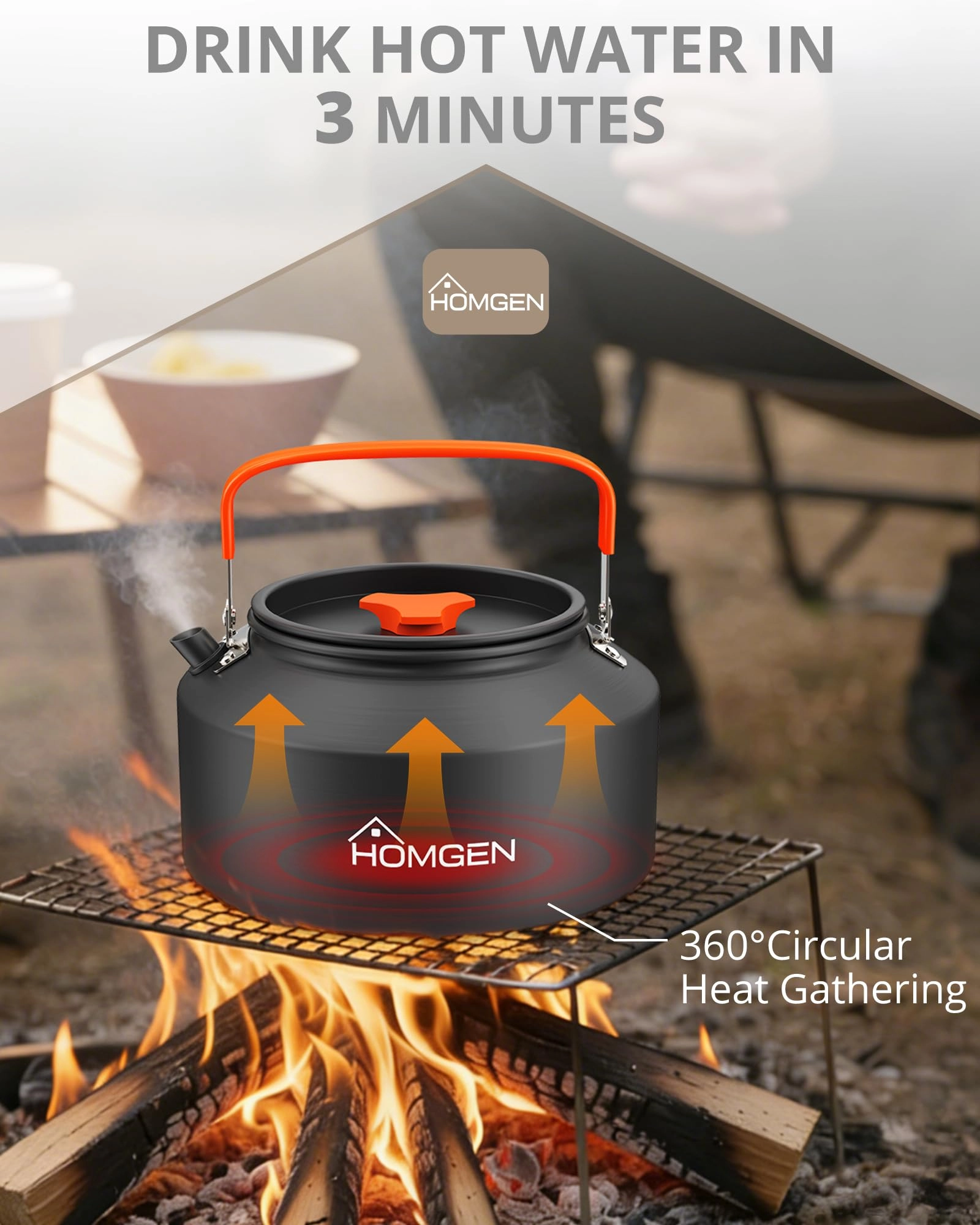 Camping Kettle - 2 litres