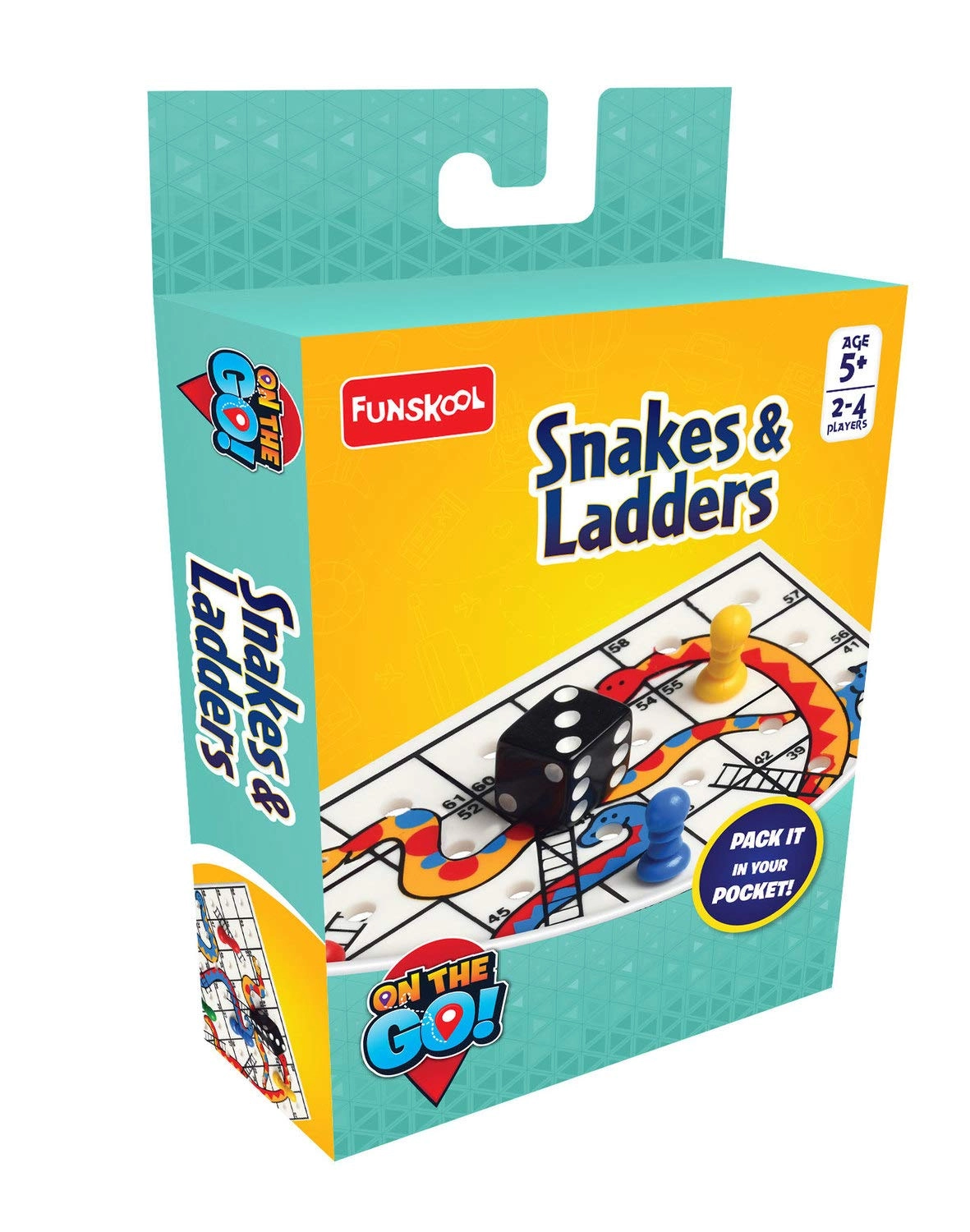 Funskool Snakes & Ladders - Travel Portable