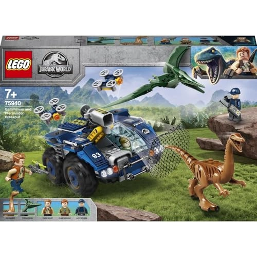Jurassic World Gallimimus and Pteranodon Breakout (75940)