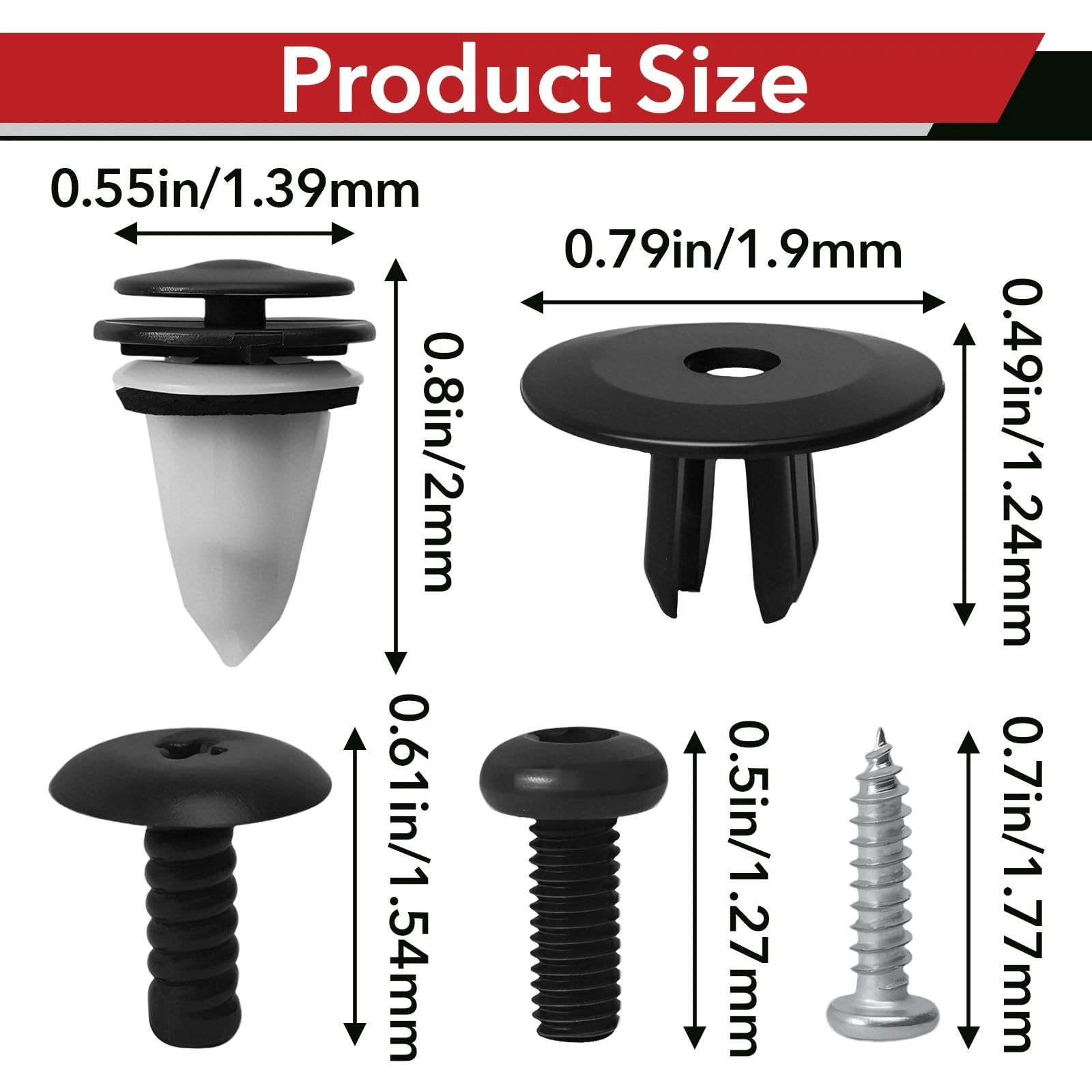 Hood Scoop Mounting Kit