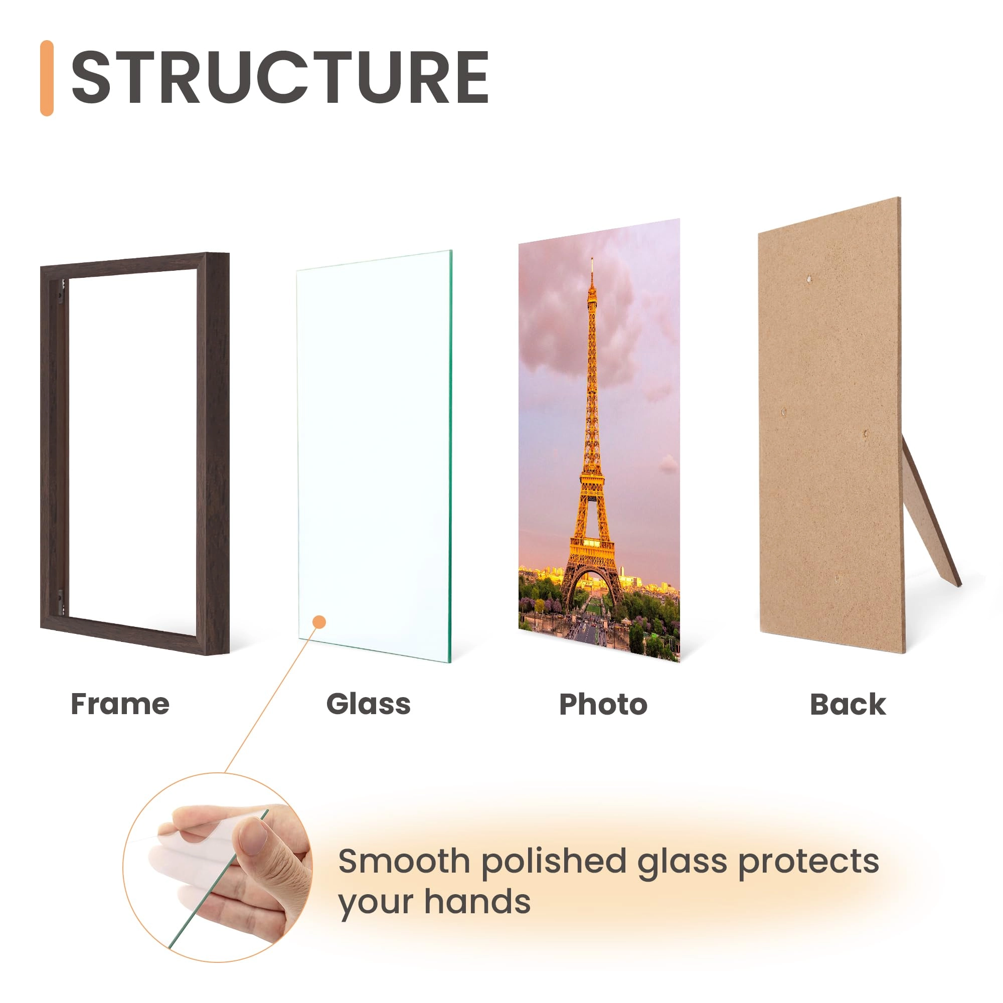 7x5 photo frames - 12.7x17.78cm