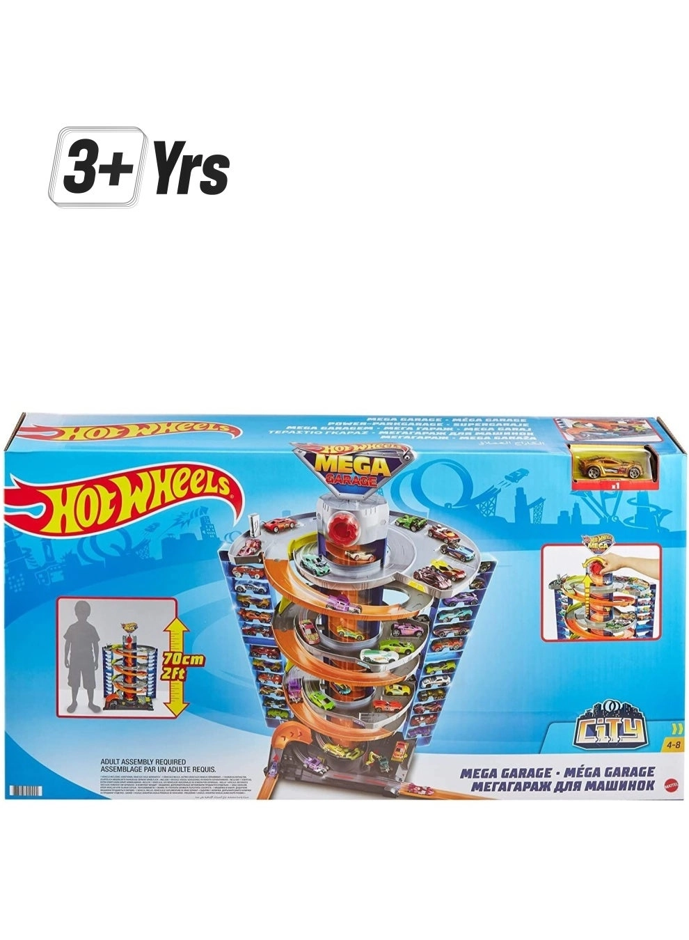Hot Wheels City Mega Garage - 1:64 1pcs
