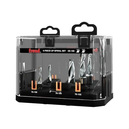 Freud 90-150 - 5 Piece 1/4"" 1/2""