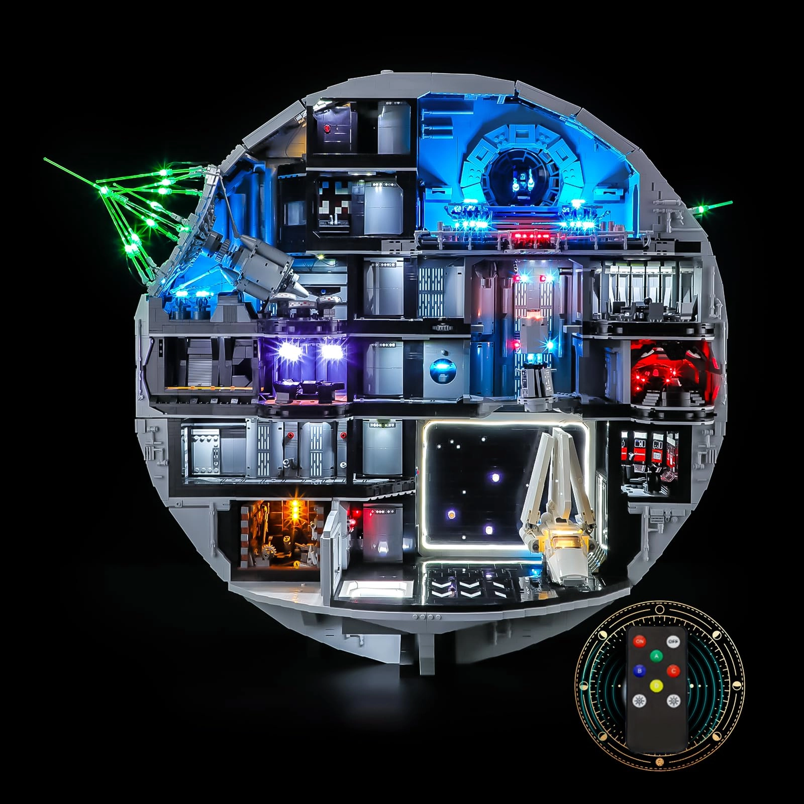 LIGHTAILING Light Set for Lego-75419 The Death Star
