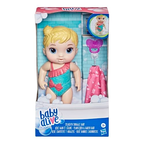 Splash 'n Snuggle Baby - Blonde Hair Towel Pacifier Ages 3+