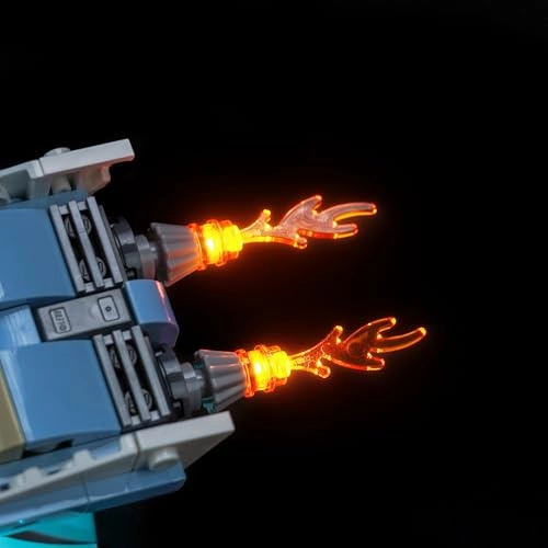 40789 Flying Moon Car - DIY LED Light Kit USB