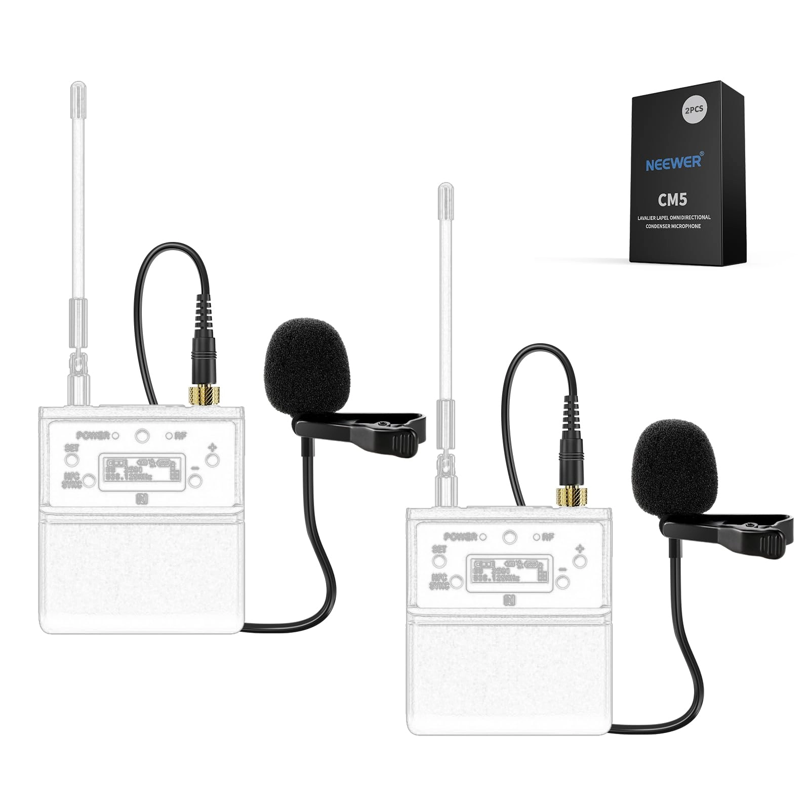 CM5 3.5mm-Mini-Jack Microphone Pack