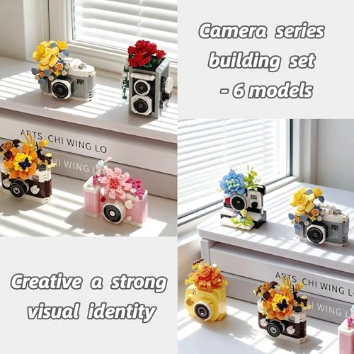 Flowers Camera Building Sets (7438-7443)